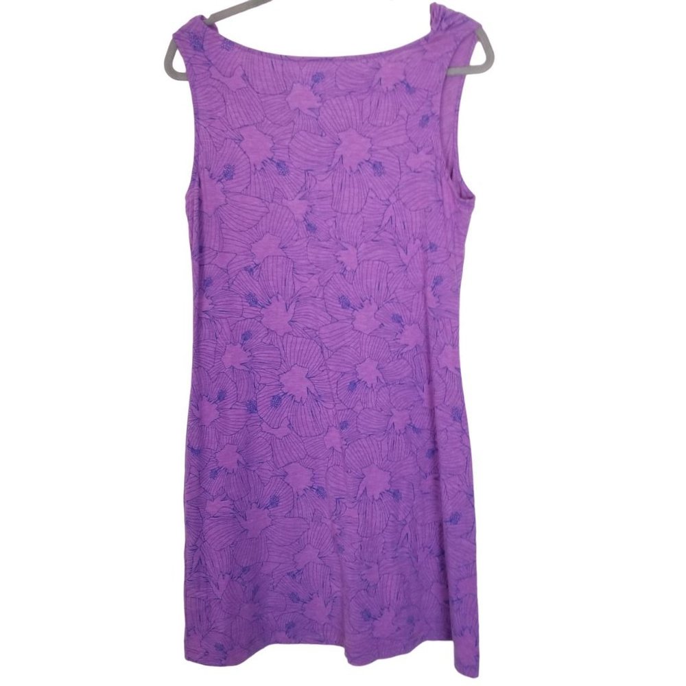 Title Nine Womens M Purple Floral Print Sleeveless - Picture 8 of 8